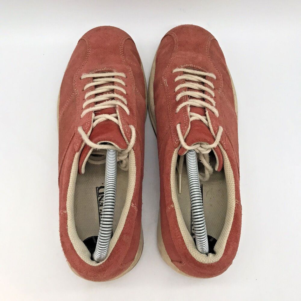 Lands' End Sienna Suede Sneakers Women's 9B Casual Lace Up Outdoor Shoes 83088 - Picture 6 of 11